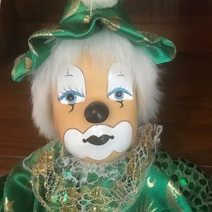 Vintage HandPainted Marionette Clown